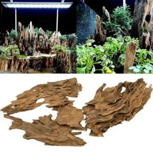 2Pc Aquarium Shrimp Driftwood