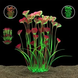 1 pair Plastic Aquarium Plants