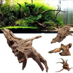 1pair Fish Tank Driftwood Natural Tree for aquarium